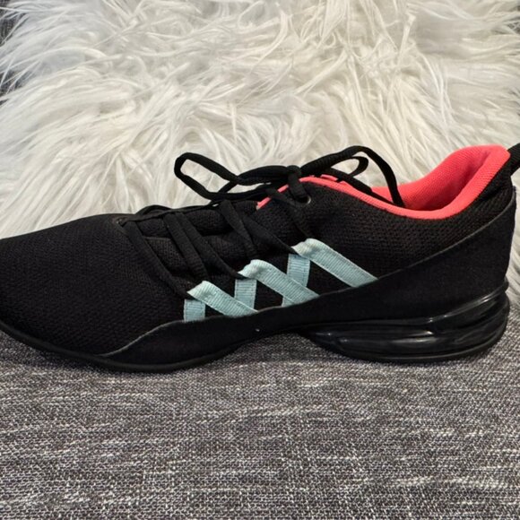 Puma Riaze Prowl Womens 11 Black Pink Mesh Pink Blue Training Running Shoes - Picture 4 of 10